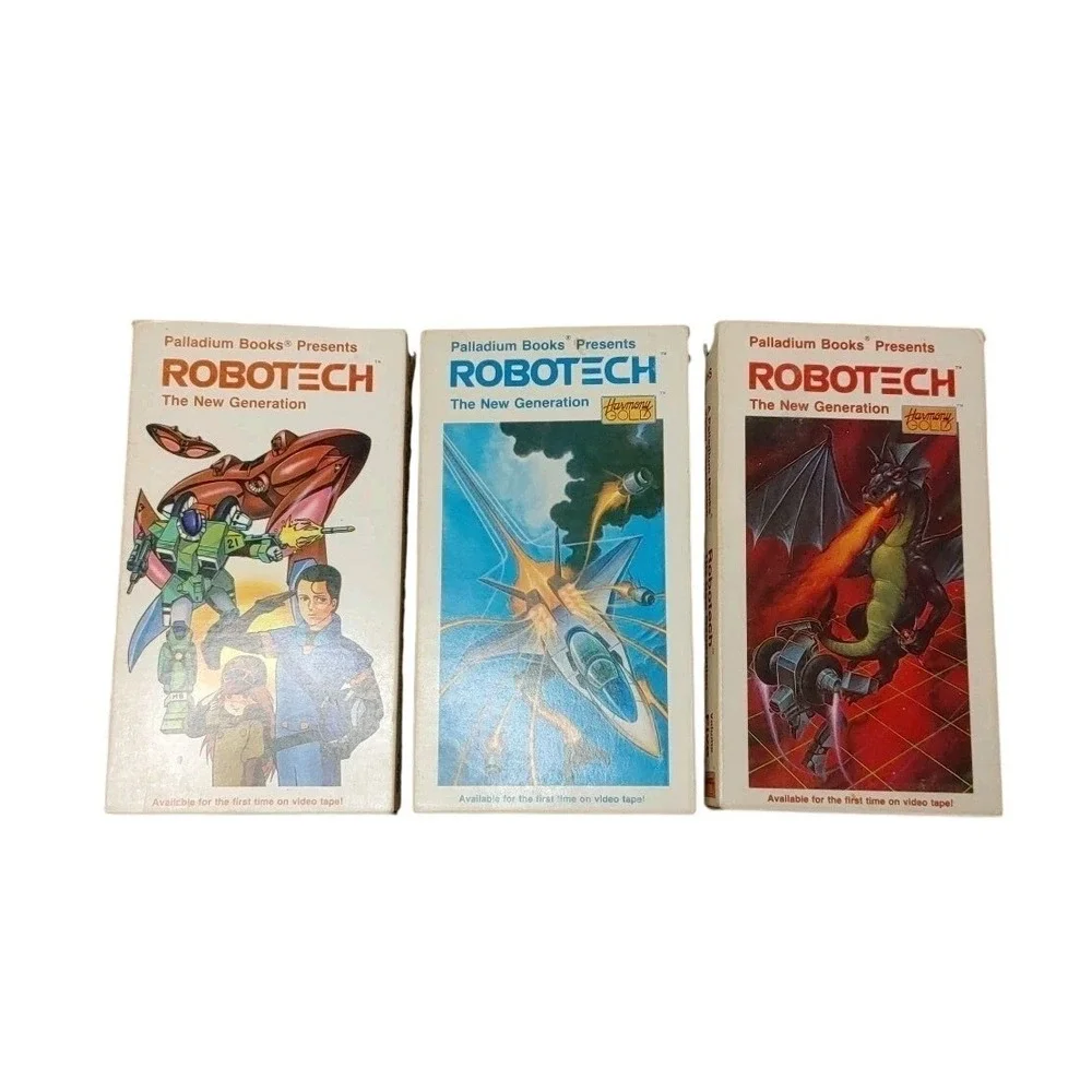 Rare 1985 Robotech The New Generation VHS Saga Vol. 2, 4-5 Action Fantasy Epic